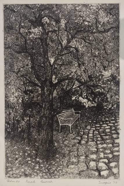 Penny Siopis, ‘Park bench’, 1977, Dyman Gallery