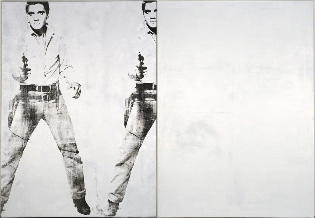 andy warhol silver elvis