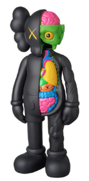 KAWS, ‘COMPANION FLAYED OPEN EDITION BLACK’, 2016, Dope! Gallery