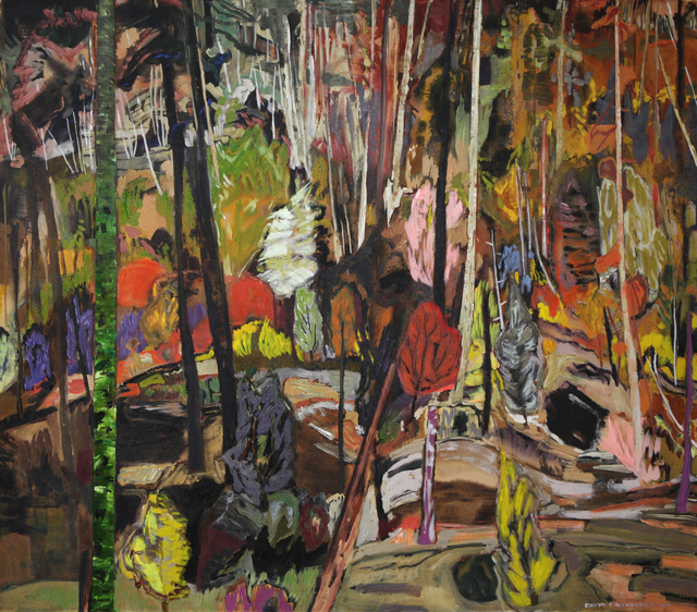 David Alexander, ‘Pickin Up Sticks After’, 2017, Painting, Acrylic on canvas, Peter Robertson Gallery