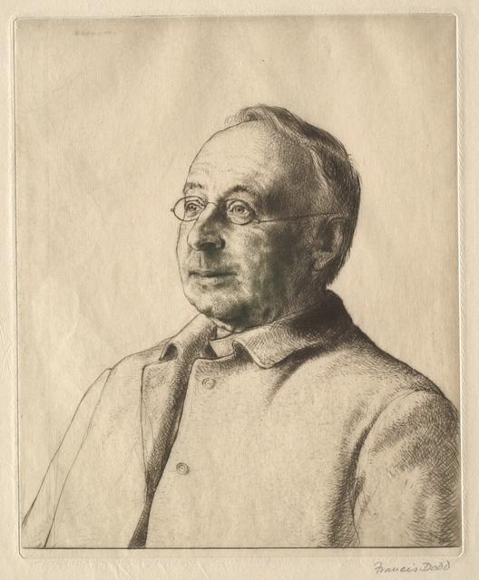 Francis Dodd, ‘The Unknown Man’, 1910, Print, Etching on wove paper, Clark Art Institute