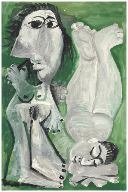 Pablo Picasso, ‘Two Reclining Nudes’, 1968, Clark Art Institute