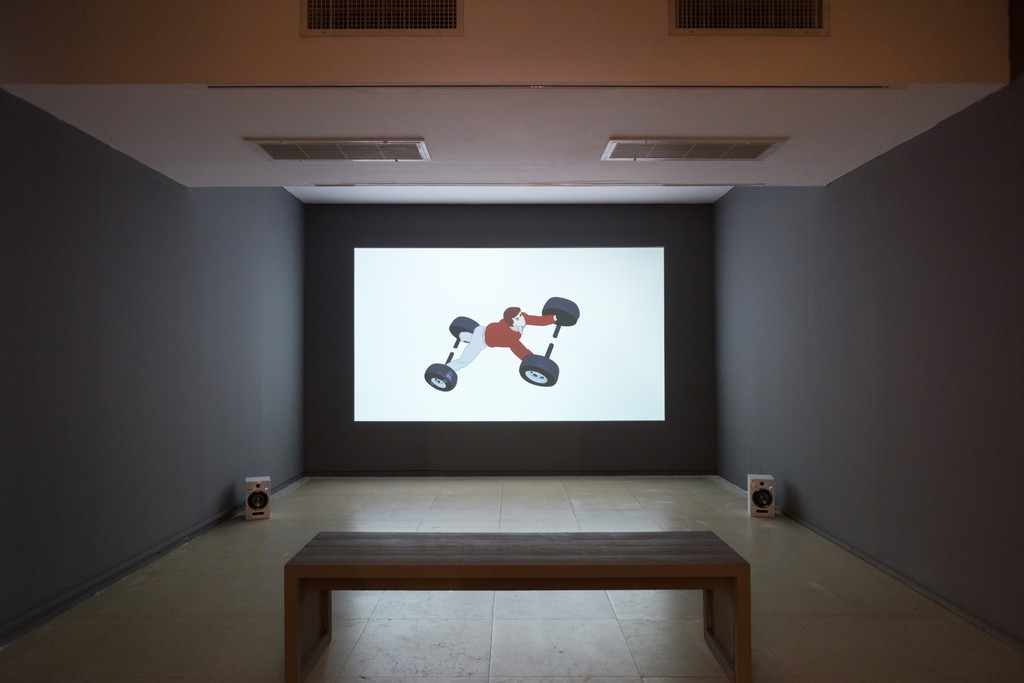 Oliver Laric, 2015, CCA. Photo by Youval Hai. Oliver Laric, 2015, CCA. Photo by Youval Hai.
