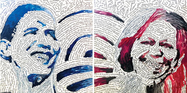 Christina Galbiati, ‘The President and The First Lady’, 2009, Alessandro Berni Gallery