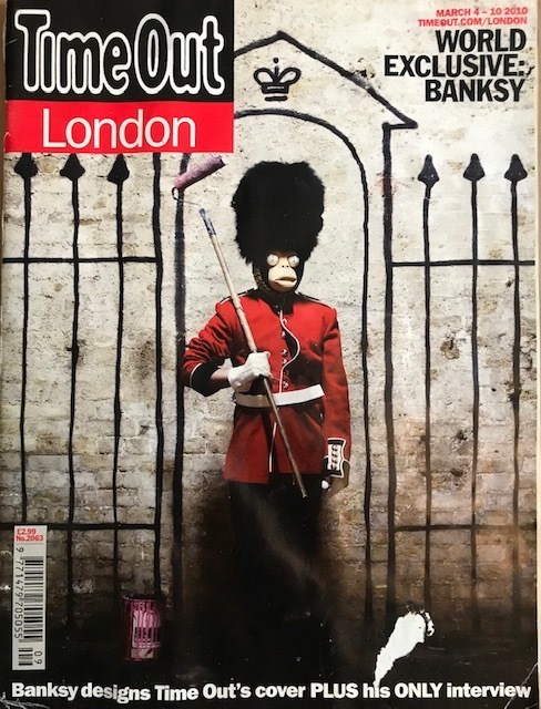 Banksy, ‘Time Out Magazine London’, 2010, New Union Gallery