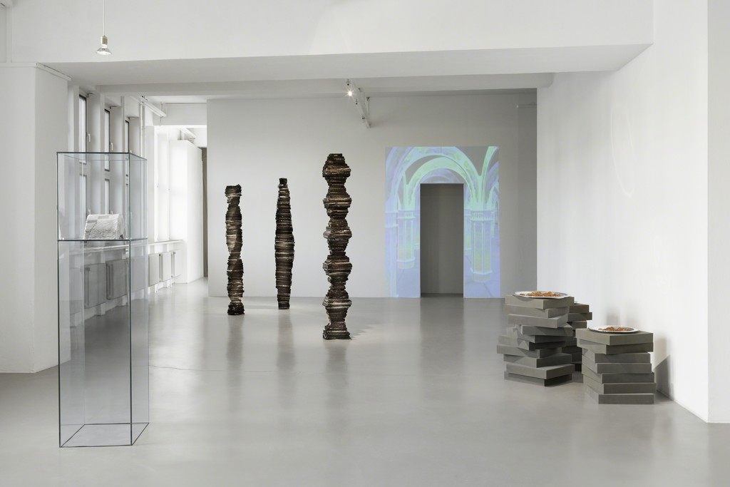 Anetta Mona Chisa & Lucia Tkacova, Exhibition view "ah, soul in a coma, act naive, attack"
GAK Gesellschaft für Aktuelle Kunst, 2015, Photo: Tobias Hübel Anetta Mona Chisa & Lucia Tkacova, Exhibition view "ah, soul in a coma, act naive, attack"
GAK Gesellschaft für Aktuelle Kunst, 2015, Photo: Tobias Hübel