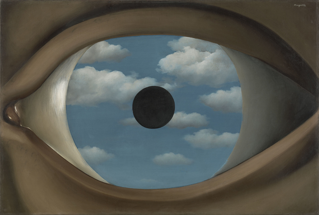 René Magritte, ‘The False Mirror (Le Faux Miroir)’, 1928, Art Institute of Chicago