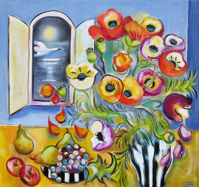 Zoa Ace, ‘Still Life With Swan’, 2015, Abend Gallery