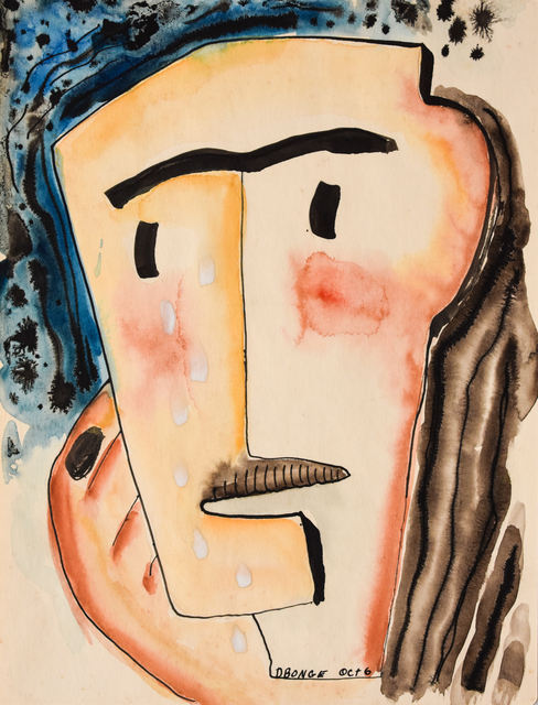 Dusti Bongé, ‘Untitled (Surrealist Portrait of a Man)’, ca. 1948, Amanda Winstead Fine Art