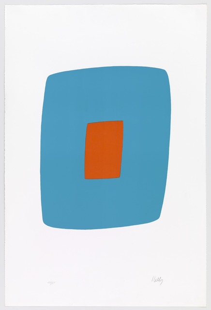 , 'Light Blue with Orange,' 1964-1965, Carolina Nitsch Contemporary Art