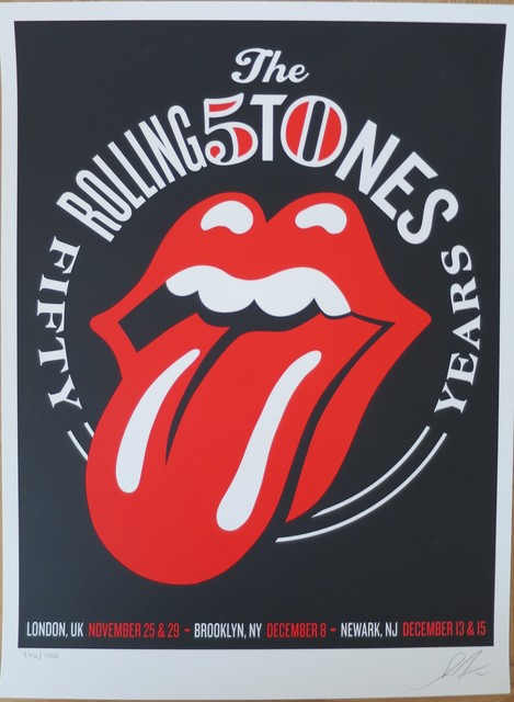 Shepard Fairey (OBEY), ‘Rolling Stones 50 years’, 2012, AYNAC Gallery
