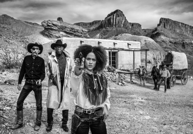 David Yarrow, ‘Game of Pistols’, 2020, Photography, Black and white print, Isabella Garrucho Fine Art