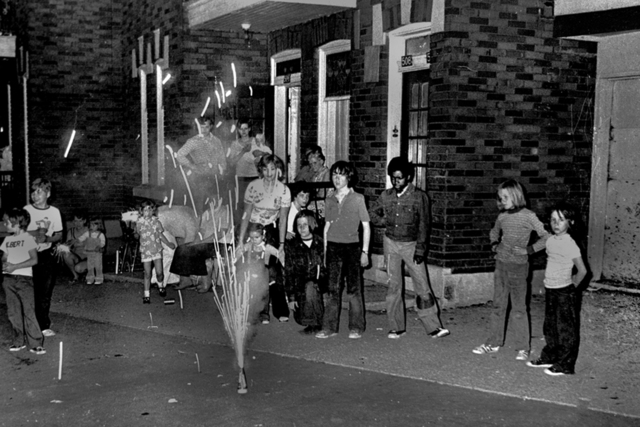 Réjean Meloche, ‘Fête de Rue’, ca. 1972, The Print Atelier