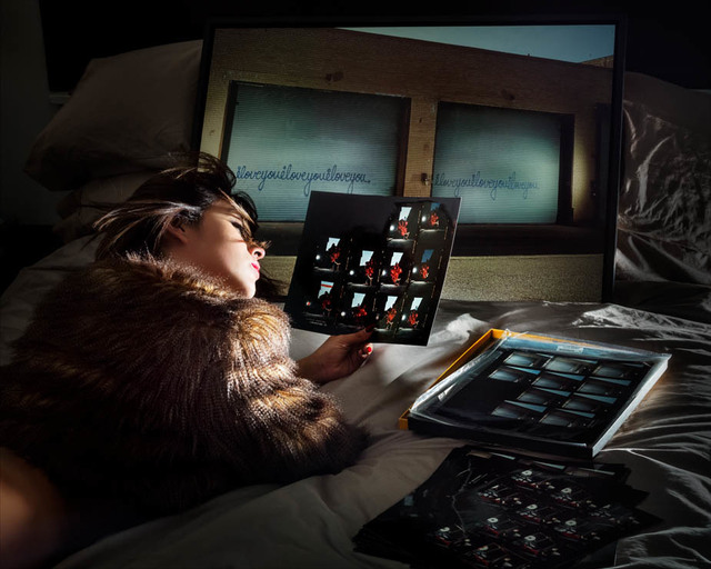 David Drebin, ‘Girl With Contacts’, 2018, Photography, Digital C-Print on Archival Paper, Isabella Garrucho Fine Art