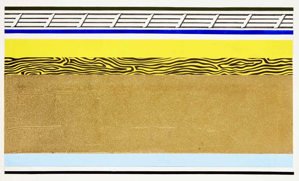 Roy Lichtenstein - Entablature (Study)