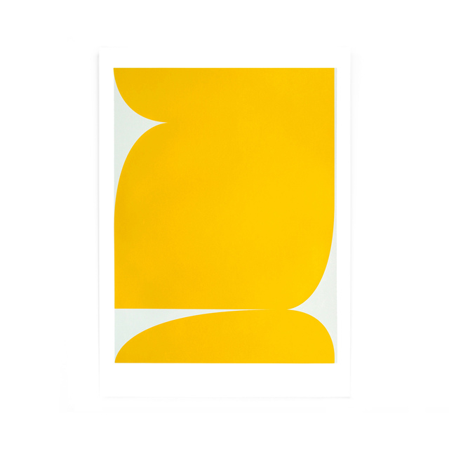 Johan Van Oeckel, ‘Untitled (Yellow on light grey)’, 2019, Alfa Gallery