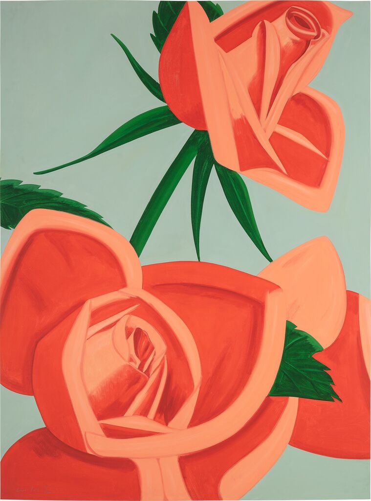Alex Katz - Rose Bud (S. 692)