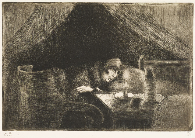 Camille Pissarro, ‘Grandmother (Light Effect)’, 1889, Christopher-Clark Fine Art