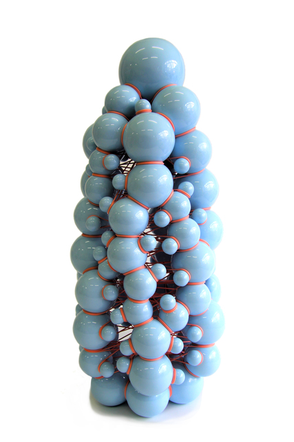 Steen Ipsen, ‘Tied Up I’, 2020, Sculpture, Ceramic and PVC, Simard Bilodeau Contemporary
