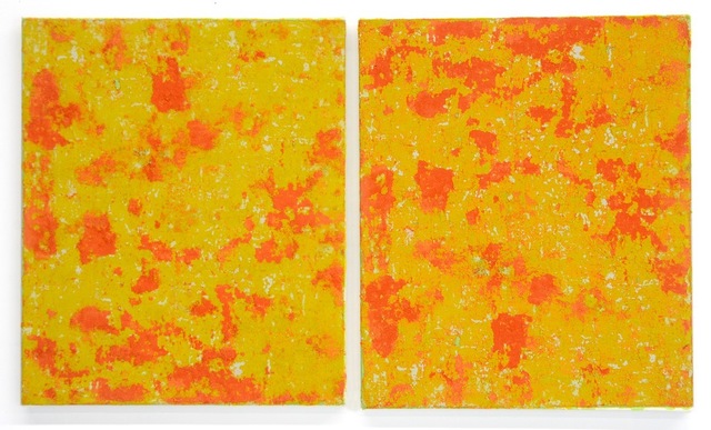 Rainer Gross, ‘Lundberg Twins’, 2017, Painting, Oil and pigments on canvas, GALERIE ROTHER WINTER