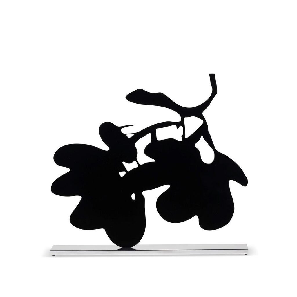 Donald Sultan - Black Lantern Flowers, Sept 18, 2013