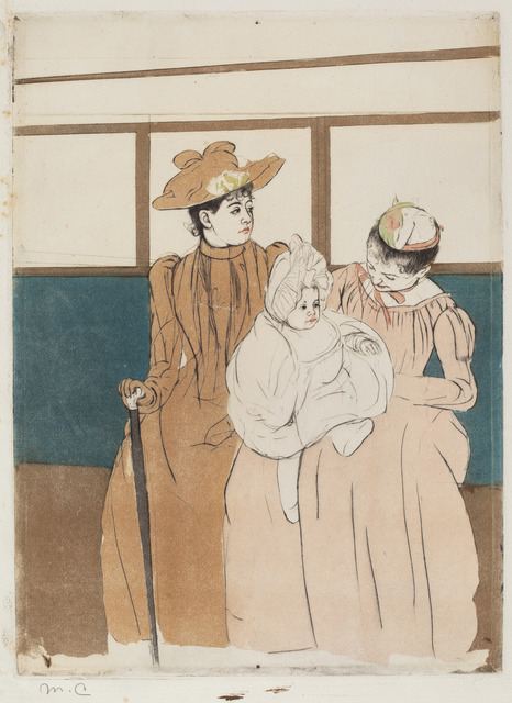 Mary Cassatt | In the Omnibus (ca. 1891) | Artsy