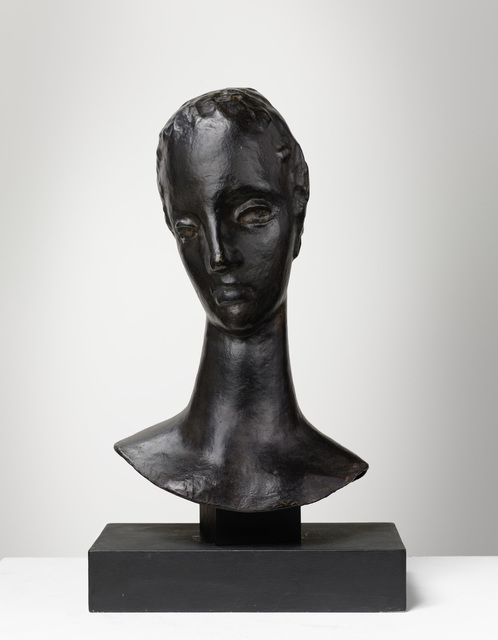 Wilhelm Lehmbruck, ‘"Kopf der großen Sinnenden (Mädchenkopf auf schlankem Hals)"’, Michael Werner Gallery