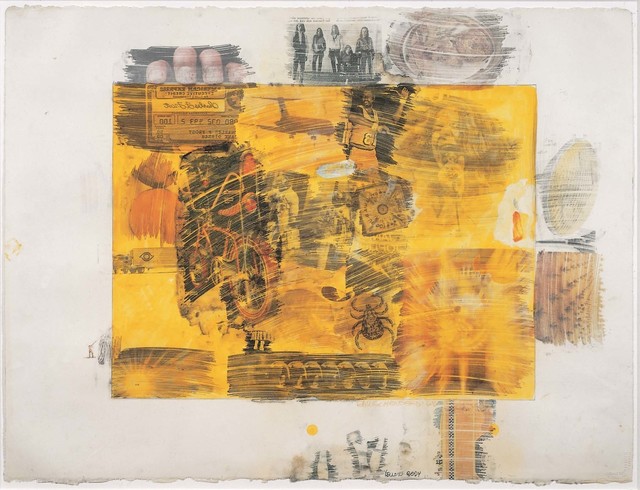 Robert Rauschenberg, ‘Yellow Body’, 1968, Robert Rauschenberg Foundation