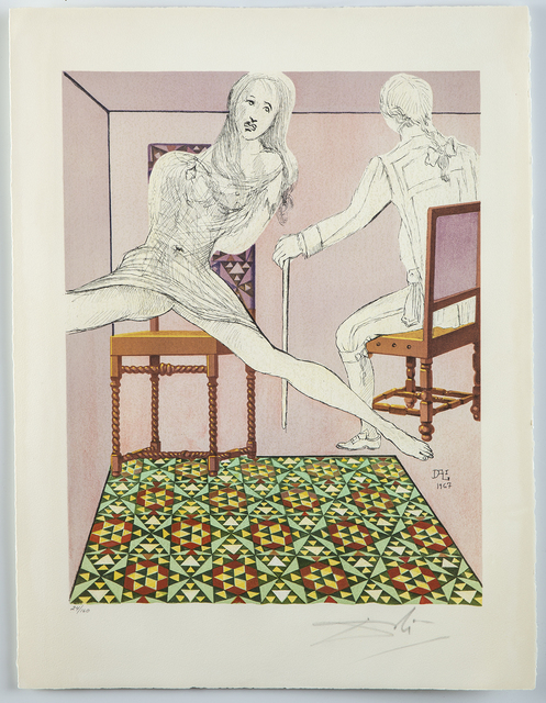Salvador Dalí, ‘Marianne and the Chevalier’, 1969, Modern Artifact