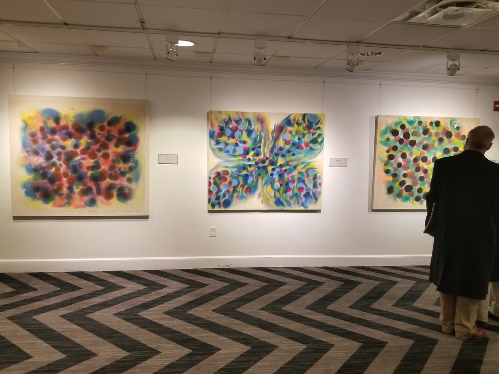 Works by Kenneth Victor Young on view in "The Language of Abstraction" at University of Maryland University College, 2018 Works by Kenneth Victor Young on view in "The Language of Abstraction" at University of Maryland University College, 2018