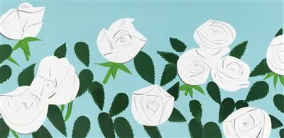 Alex Katz - White Roses