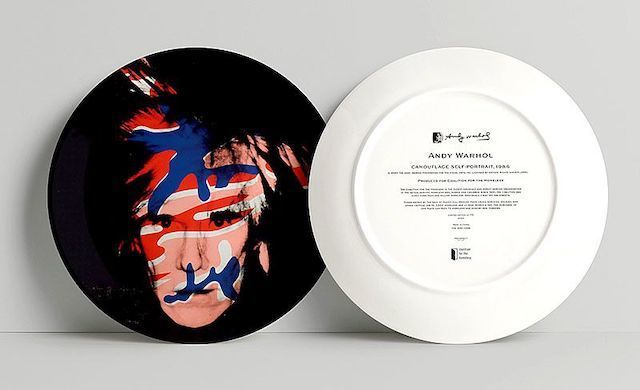 Andy Warhol, ‘Camouflage Self-Portrait, 1986 (Plate)’, 2020, Mixed Media, Plate, Taglialatella Galleries