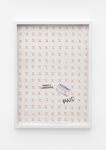 Amalia Pica, ‘Joy in Paperwork #4’, 2015, Marc Foxx Gallery