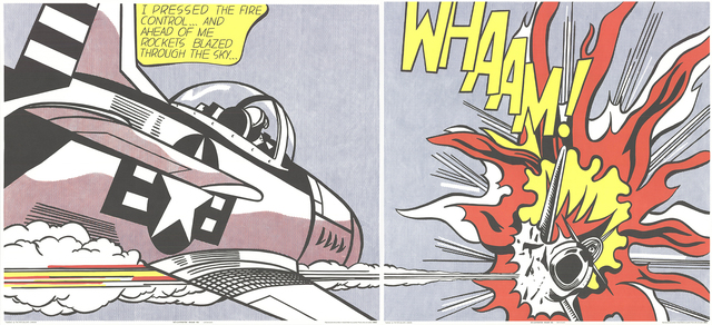 Roy Lichtenstein, ‘Whaam! (Diptych)’, 1982, Posters, Offset Lithograph, ArtWise