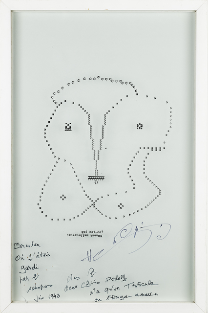 Henri Chopin, ‘Qui est-ce?’, Print, Print on acetate, Martini Studio d'Arte
