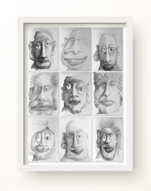 R E Sabean, ‘Asymmetries 1’, 2017, MvVO ART