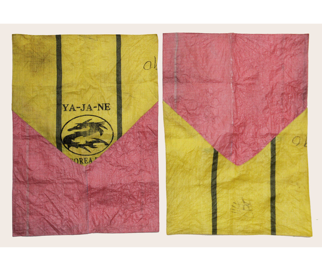 Candelaria Traverso, ‘CH'IXIS 3’, 2020, Textile Arts, Patchwork on burlap, Herlitzka + Faria