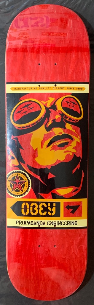 Shepard Fairey 30th Anniversary Skateboard Deck Limited Edition Sold Out