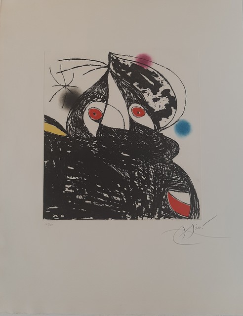 Joan Miró | Personnage Romantique (1975) | Available for Sale | Artsy
