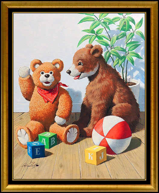Arthur Sarnoff, ‘Arthur Sarnoff Oil Painting On Board Original Illustration Advertising Signed’, 20th Century, Painting, Oil Paint on Board, Original Art Broker