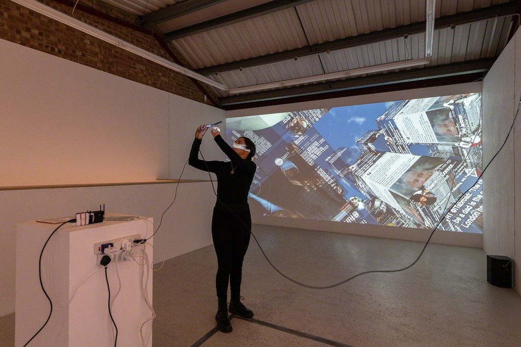 Installation view of Marc Lee “Non-Places” at Annka Kultys Gallery, London 2019. Photo: Annka Kultys Gallery (Damian Griffiths) Installation view of Marc Lee “Non-Places” at Annka Kultys Gallery, London 2019. Photo: Annka Kultys Gallery (Damian Griffiths)