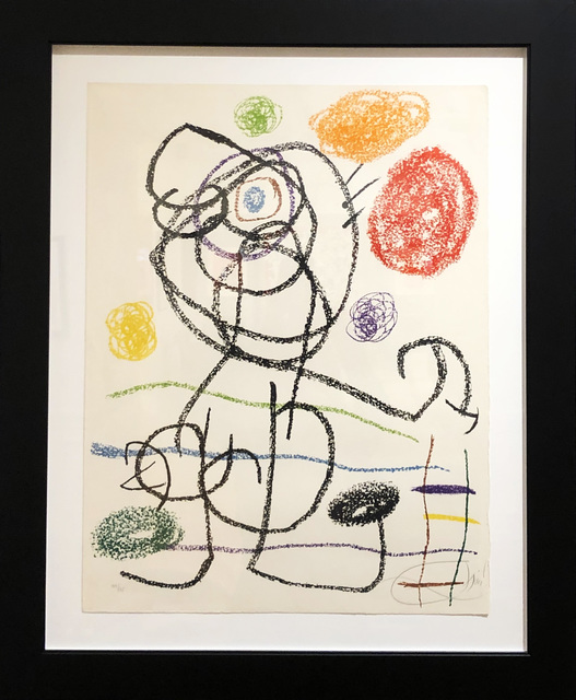 Joan Miró, ‘Album 21: One Plate’, 1978, Print, Lithograph on Arches, DTR Modern Galleries