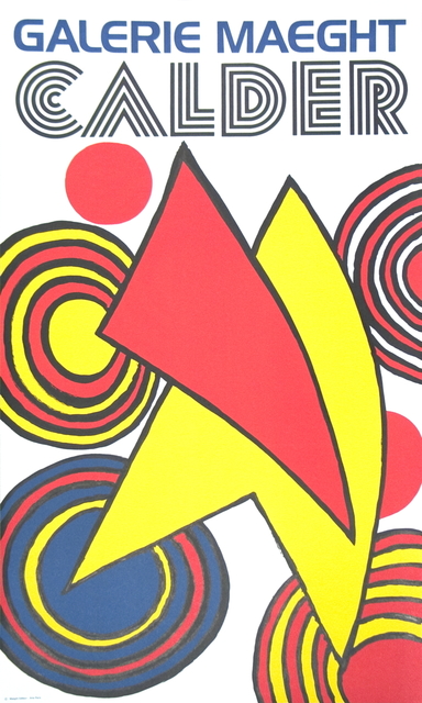 Alexander Calder | Triangles Et Spirales (1973) | Artsy