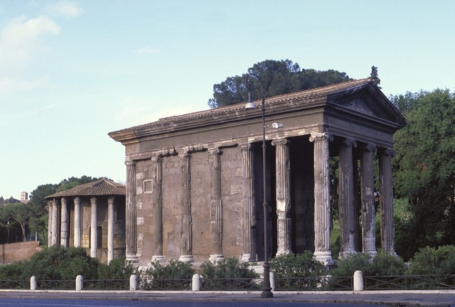 Temple of Fortuna Virilis (Temple of Portunus) (ca. 100 ...