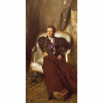 John Singer Sargent, ‘Portrait of Mrs. Charles Thursby’, 1897-1898, Newark Museum