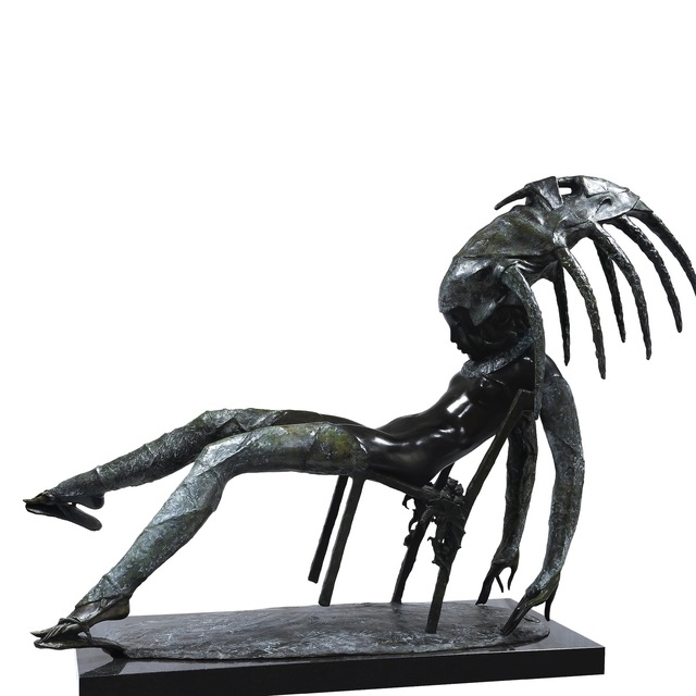 Andrey Ostashov, ‘Eclipse’, 2013, Sculpture, Bronze, Granite, OSTASHOV sculpture