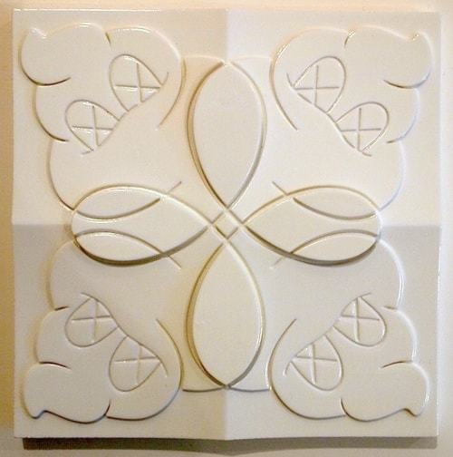 KAWS, ‘OriginalFake Store Tile (White)’, 2006, Dope! Gallery