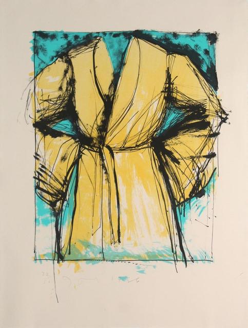 Jim Dine, ‘A robe’, 1986, Print, Lithograph, Kunzt Gallery