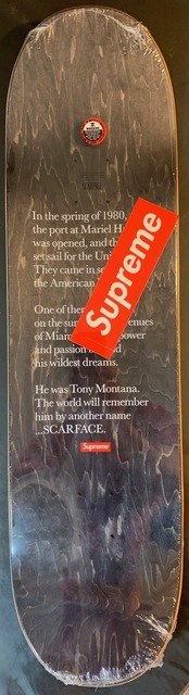 scarface supreme skateboard