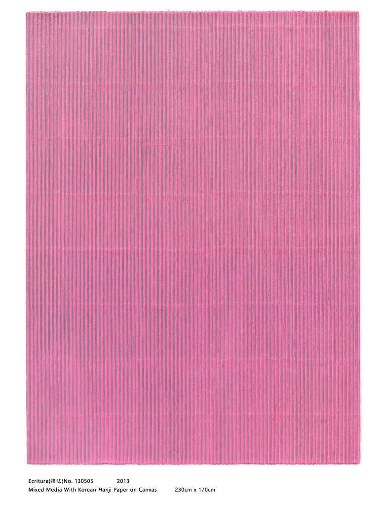 Ecriture(描法)No. 130505
2013
Mixed Media with Korean Hanji Paper on Canvas
230 x 170cm
© Courtesy of the artist & Perrotin Ecriture(描法)No. 130505
2013
Mixed Media with Korean Hanji Paper on Canvas
230 x 170cm
© Courtesy of the artist & Perrotin